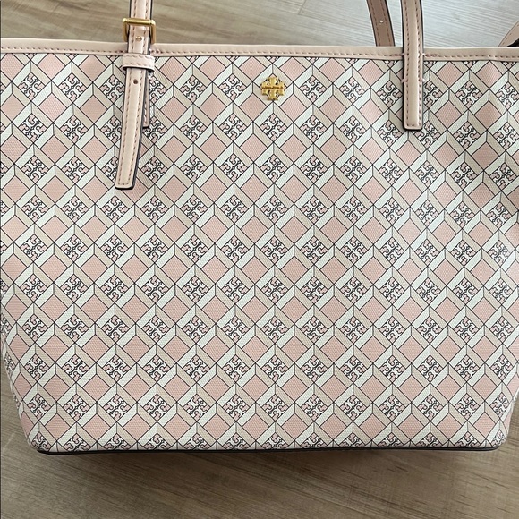 Tory Burch Geo Logo Mini Zip Top Tote - Picture 15 of 15